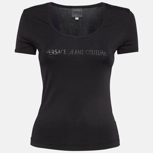 Versace Jeans Collection Black Women's Top Size Small/medium